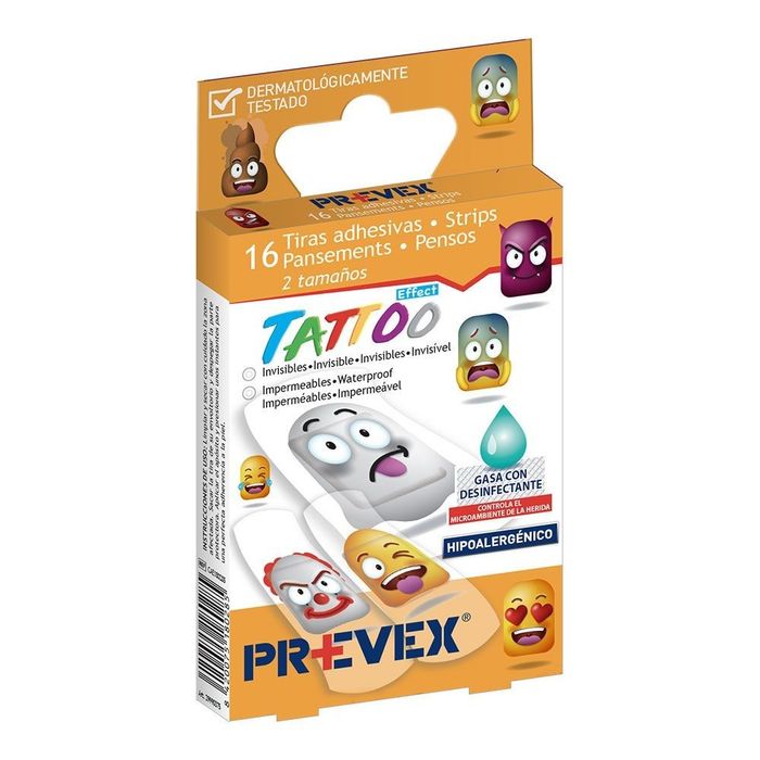 Penso infantil efeito tatuagem 16 uds