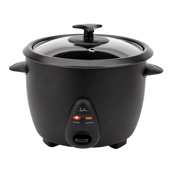 Panela de arroz elétrica 900 w 2,2 l, preta, ø 29 x 29 cm
