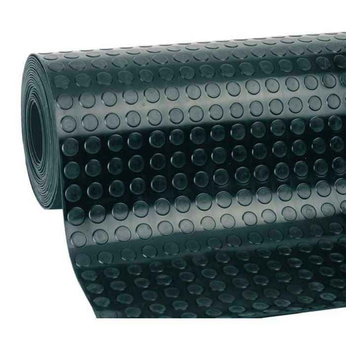 Tapete de borracha em forma de círculos 1 x 10 m