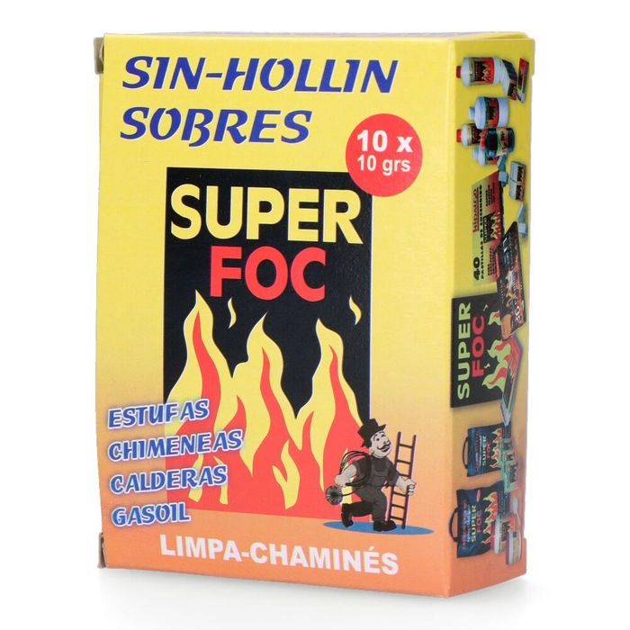 Sem-fuligem caixa 10 saquetas