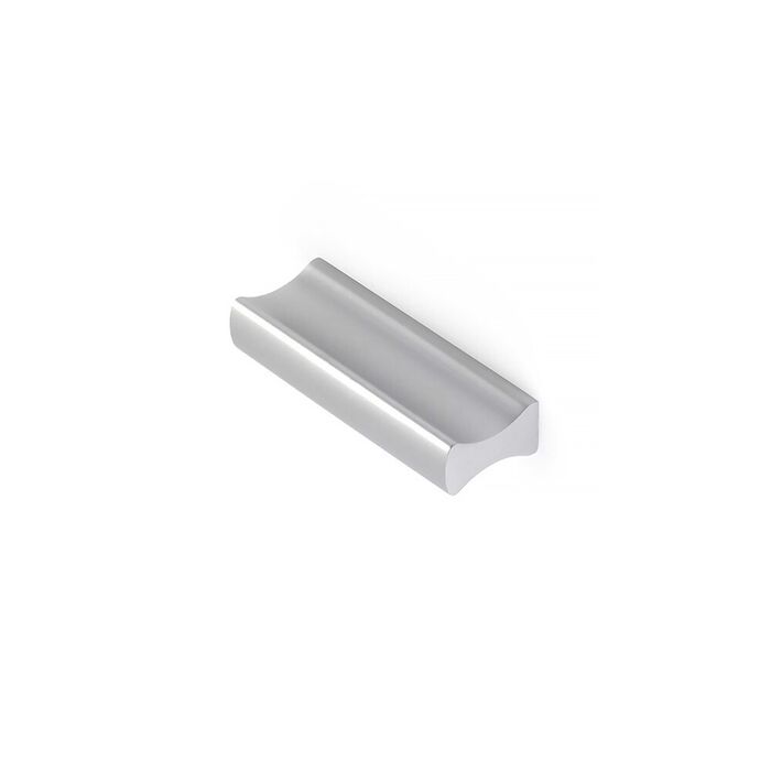 Puxador para móveis em alumínio, modelo 2279, com acabamento anodizado fosco, 32 mm, blister 4 un