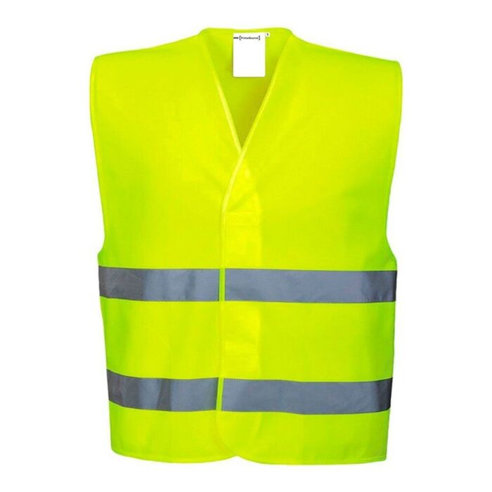 Colete de alta visibilidade amarelo fluo tamanho xl