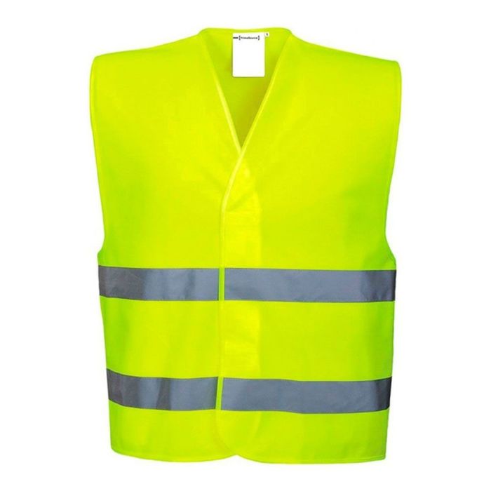 Colete de alta visibilidade amarelo fluor tamanho m