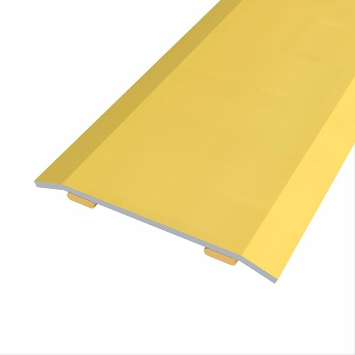 Junta de aço para mesmo nível, 40 x 3,5 mm, adesiva, flooring, dourada, 83 cm