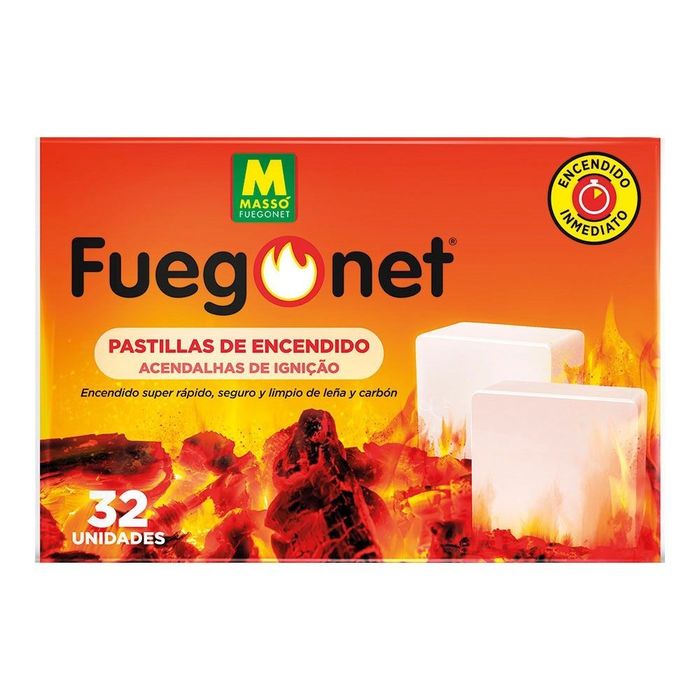 Acendalhas fuegonet 32 unid. massó