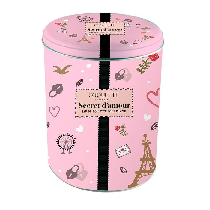 Estojo eau de toilette secret d'amour, 100 ml senhoras