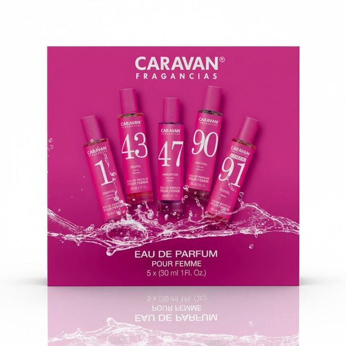 Discovery conjunto 5 fragrâncias caravan, 30 ml