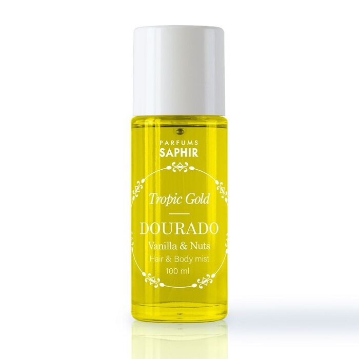 Bruma hair&body mist, dourado, vanilla&nuts, 100 ml