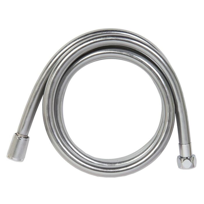 Bicha de chuveiro pvc cromado brilhante 1,8 m