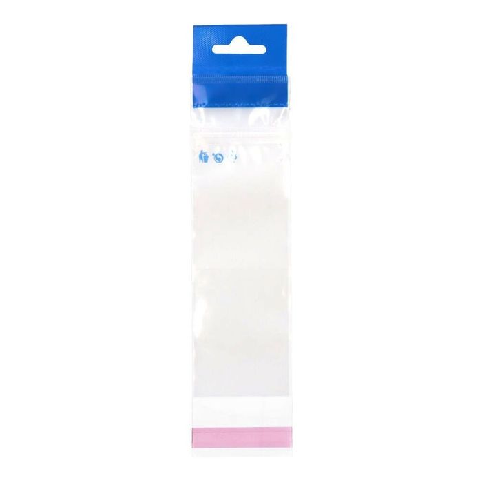 Pack 50 sacos para embalar medida útil 06 x 15 cm