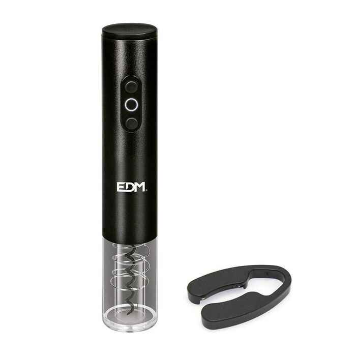 Saca-rolhas elétrico para garrafas de vinho 4xaa (não incluídas) edm