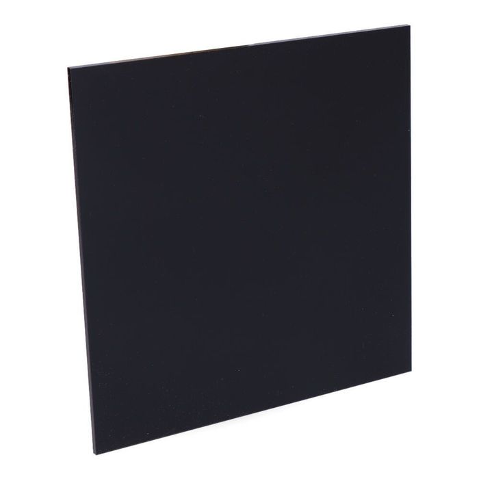 Tampa 175 x 175mm cor preto fosco para extrator 08413 ø10cm edm