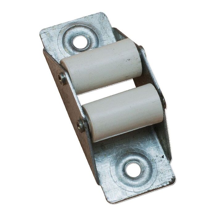 Pr11 guia de fita para cega de metal acabamento branco