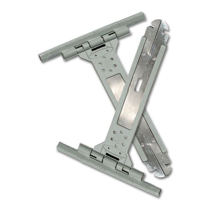 Cinta com cinta pr18 cinza, 150 x 105 x 10 mm. 2 unidades