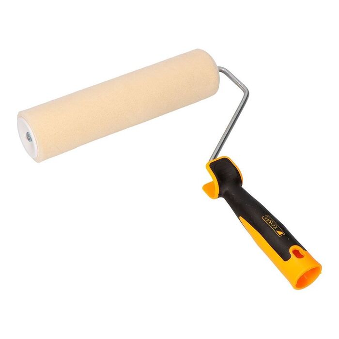 Rolo curto de lã angora para esmaltar e envernizar ø45 mm x 220 mm