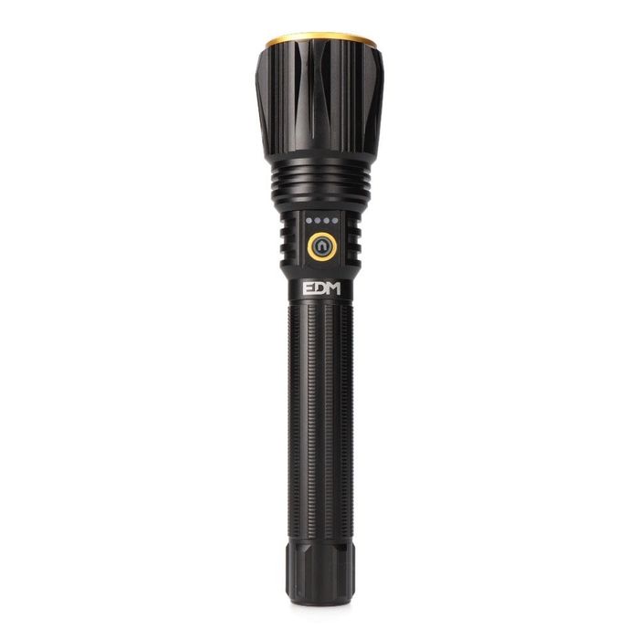 Lanterna led táctica de longo alcance, wolfpro x6, 10000 lm