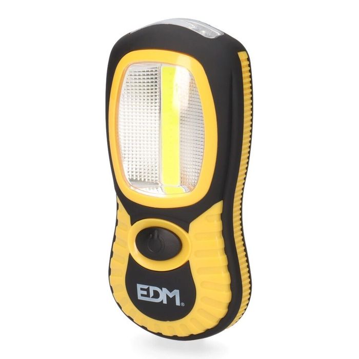 Lanterna led xl work force, dupla função com gancho + íman 3 x aaa (pilhas incluídas)