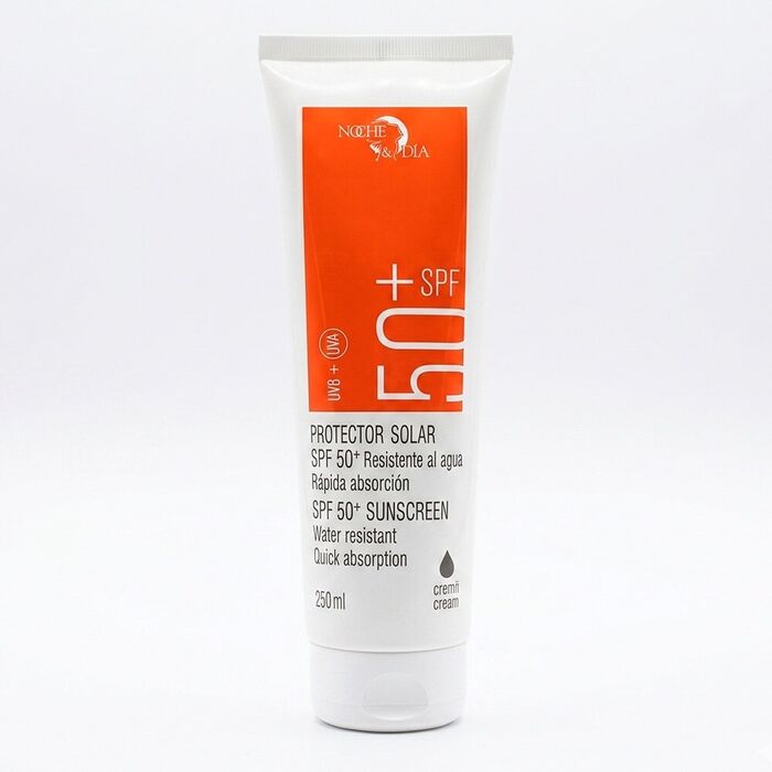 Protetor solar em tubo fps 50+, 250 ml