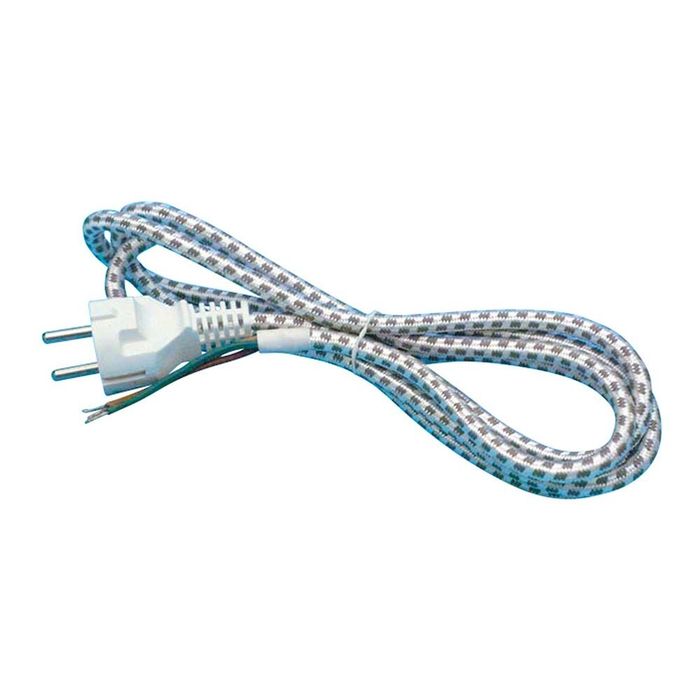 Cabo de substituição para ferro 3 g1 mm cinza-branco 2 m