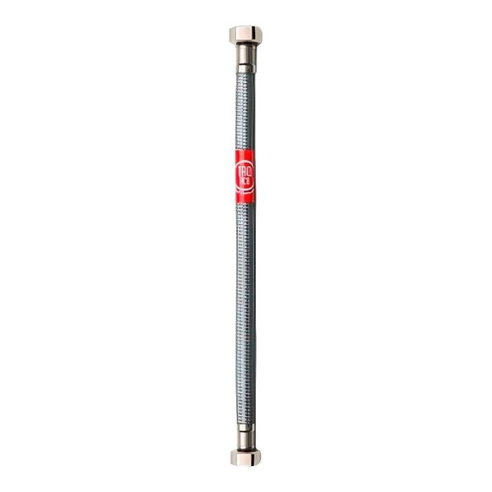 Tubo flexível para termoacumulador f-f ¾ pol., 30 cm