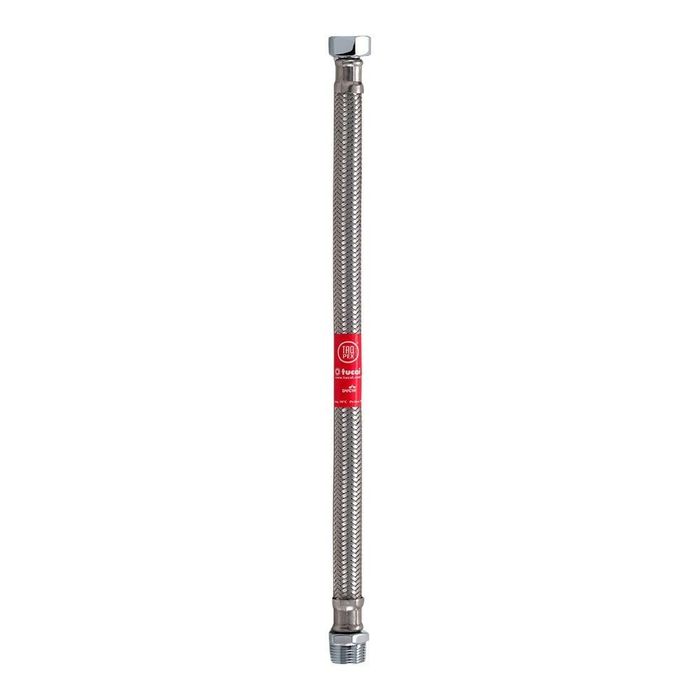 Tubo flexível para termoacumulador m-f ¾ pol, 30 cm