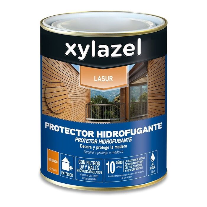 Decorativo à base de água incolor acetinado lasur 750 ml