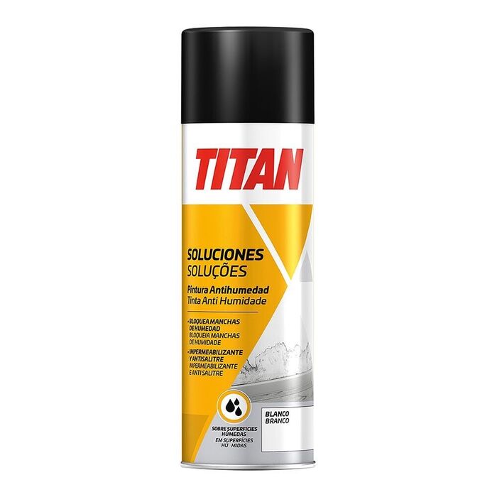 Tinta spray anti-humidade branca fosca, 500 ml