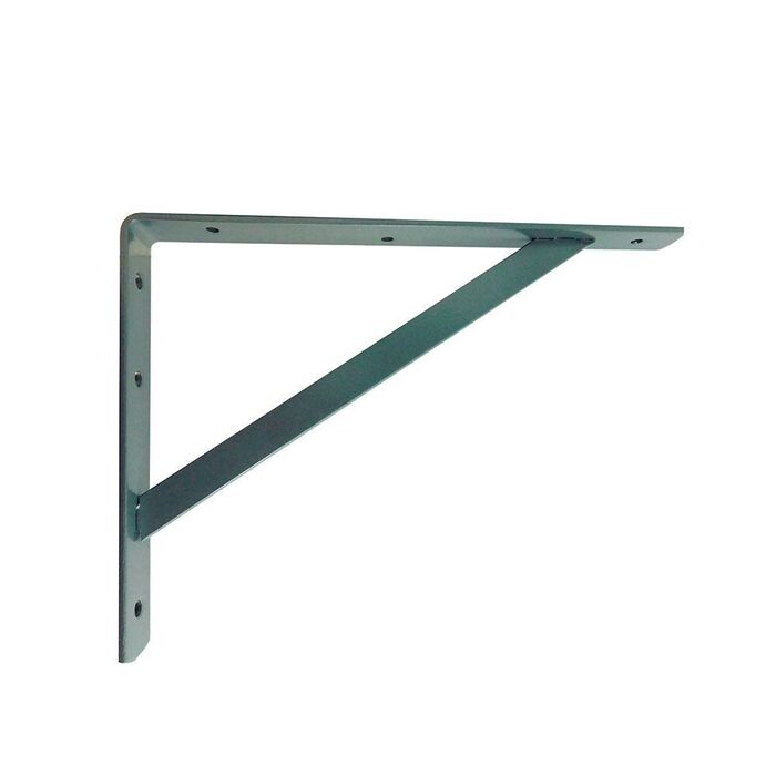Esquadro reforçado plm04 cinza 400 x 280 mm