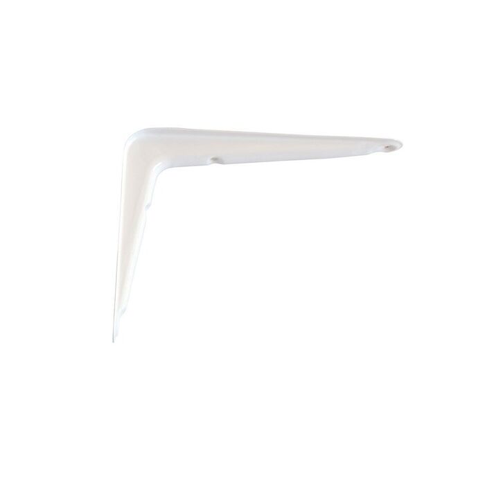 Esquadro de alumínio plm02 branco 150 x 125 mm