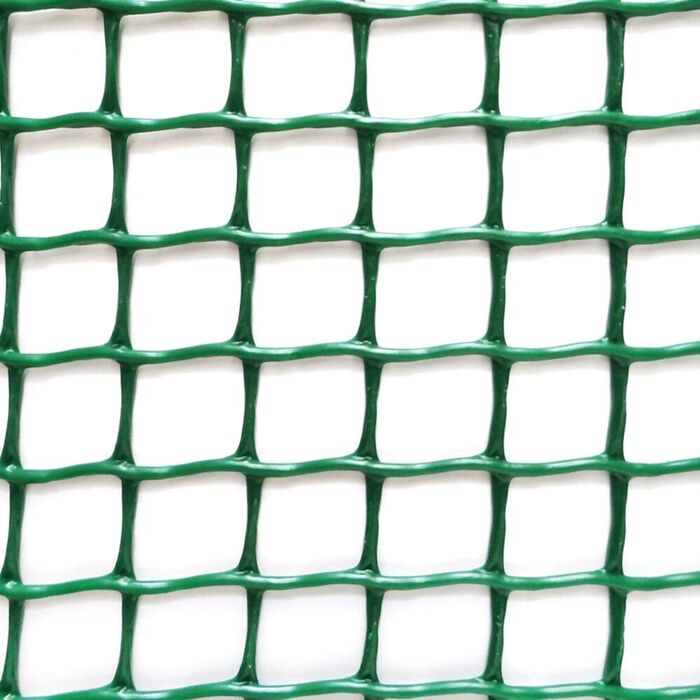 Rolo de tela cadrinet leve, quadrada de 10 x 10 mm, verde, 1 x 25 m