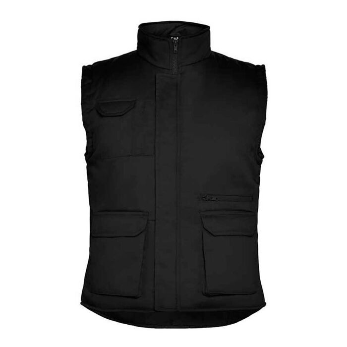 Colete de trabalho almanzor preto t-s