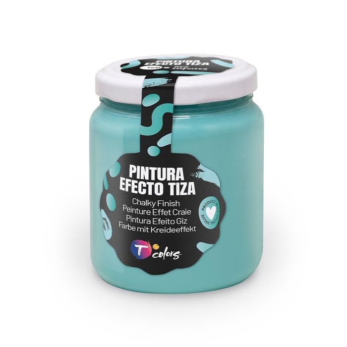 Tinta efeito giz, cor turquesa, 175 ml