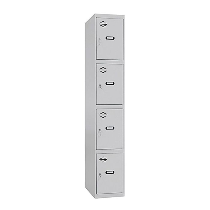 Cacifo metalico pro desmontada 4 compartimentos 30x50x180cm simon rack