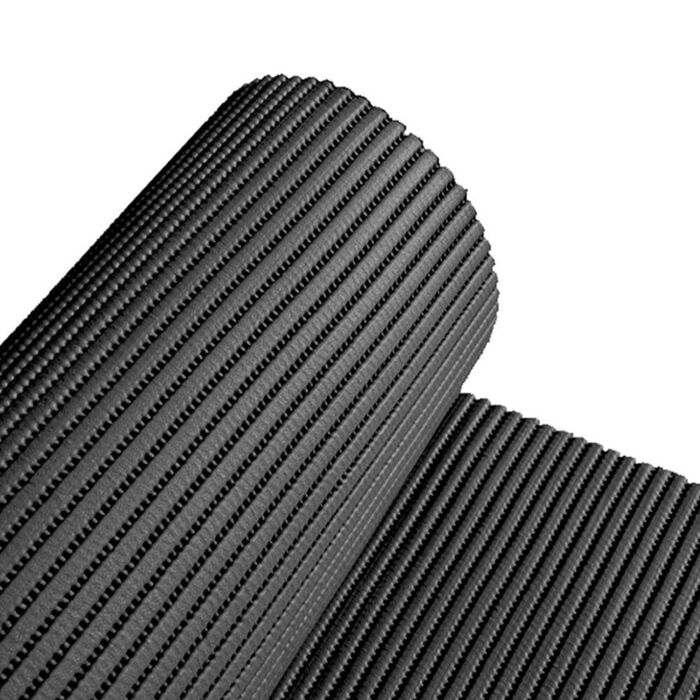 Tapete multiuso antiderrapante aqua-mat basic, preto, 65 cm x 15 m