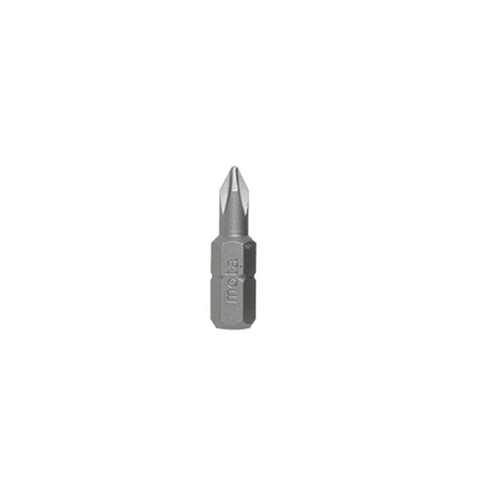 Pontas phillips ph2 x 25 mm ¼ pol aço, 10 un