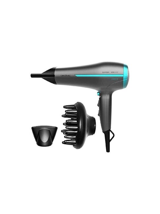CECOTEC - Secador de Cabelo Bamba Ionicare 5200 Aura Black 4201