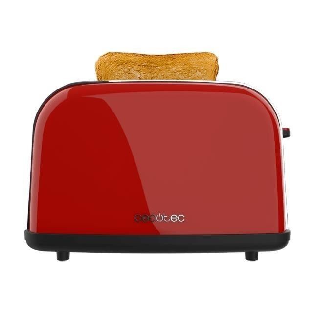 CECOTEC - Torradeira Toastin time 850 Red 4815