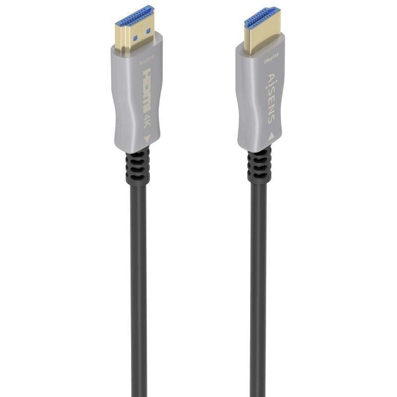 Cable HDMI 2.0 AOC 4K Aisens A148-0858/ HDMI Macho - HDMI Macho/ 10m/ Negro