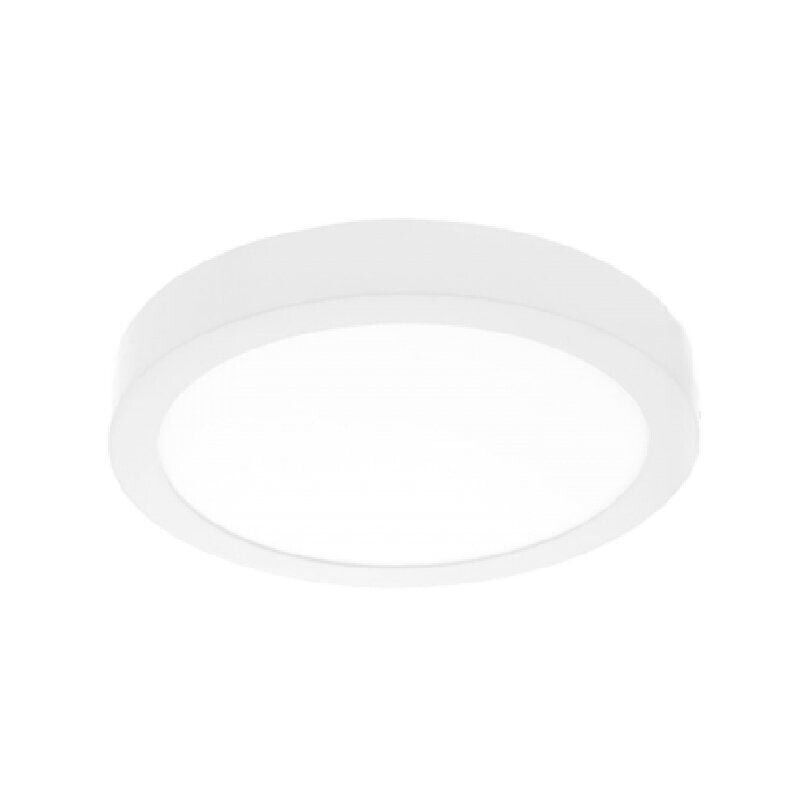 Downlight Iglux SUP-102307-FB V2/ Circular/ Ø120 x 35mm/ Potencia 7W/ 570 Lúmenes/ 6000ºK/ Blanco