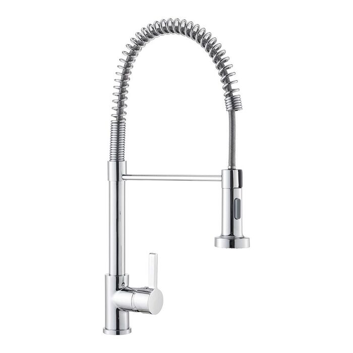 Misturadora monocomando de cozinha, caño alto, série pantón