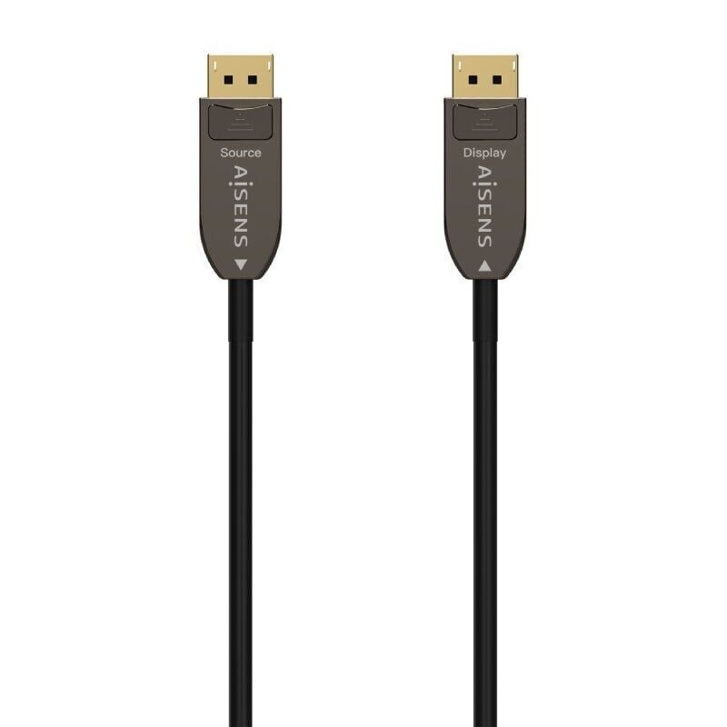 Cable DisplayPort 1.4 AOC 8K Aisens A155-0608/ DisplayPort Macho - DisplayPort Macho/ 20m/ Negro