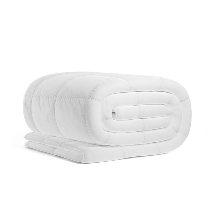 Edredom enchimento nórdico nalui warmy e200 branco 220 x 240 cm