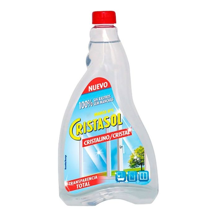 Limpa-vidros cristalino, recarga 750 ml