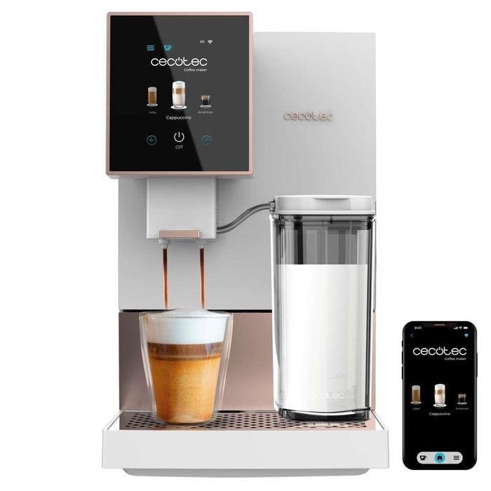 CECOTEC - Máq. Café Automática Cremmaet Compactccino Connected 1462-80
