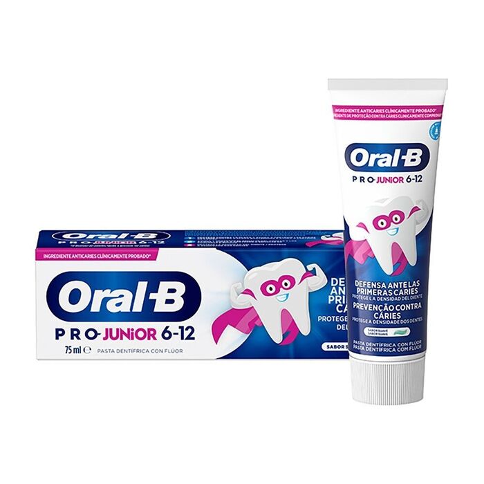 Pasta de dentes pro - junior 6 a 12 anos 75 ml