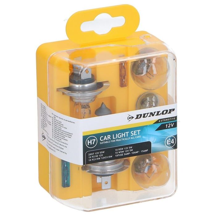 Conjunto de luzes para carro h7, 12 v, 9 peças