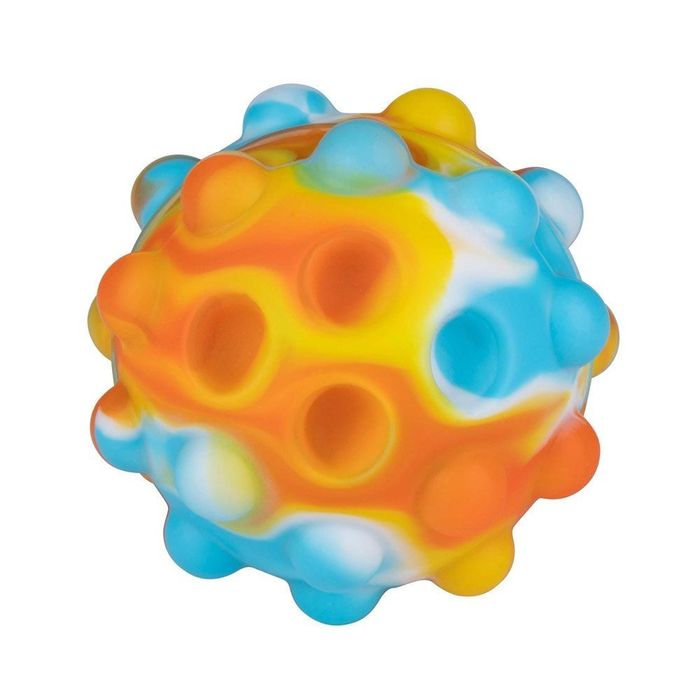 Bola anti stress bolhas ø7cm cores sortidas eddy toy's