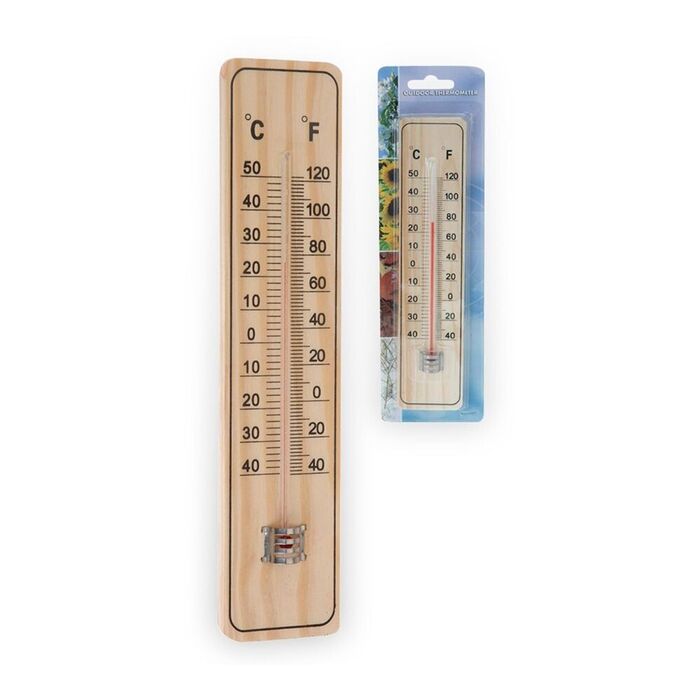 Termómetro para interior e exterior 20cm