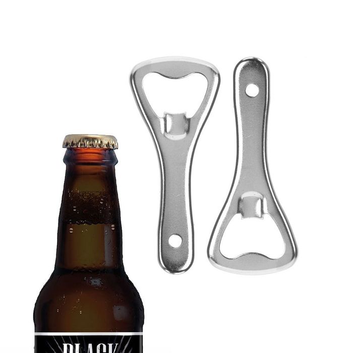 Abridores de garrafas de aço inoxidável 9 cm, 2 uds