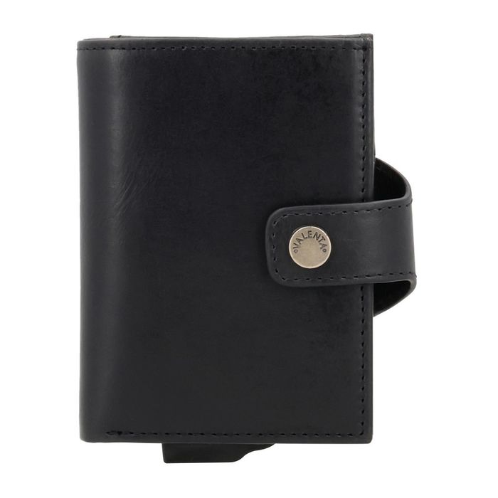 Valenta Card Case Plus Wallet Luxe Black